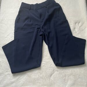 HALARA Women's Navy Straight Leg Pants